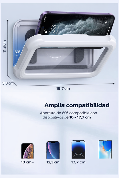 Soporte para celular impermeable